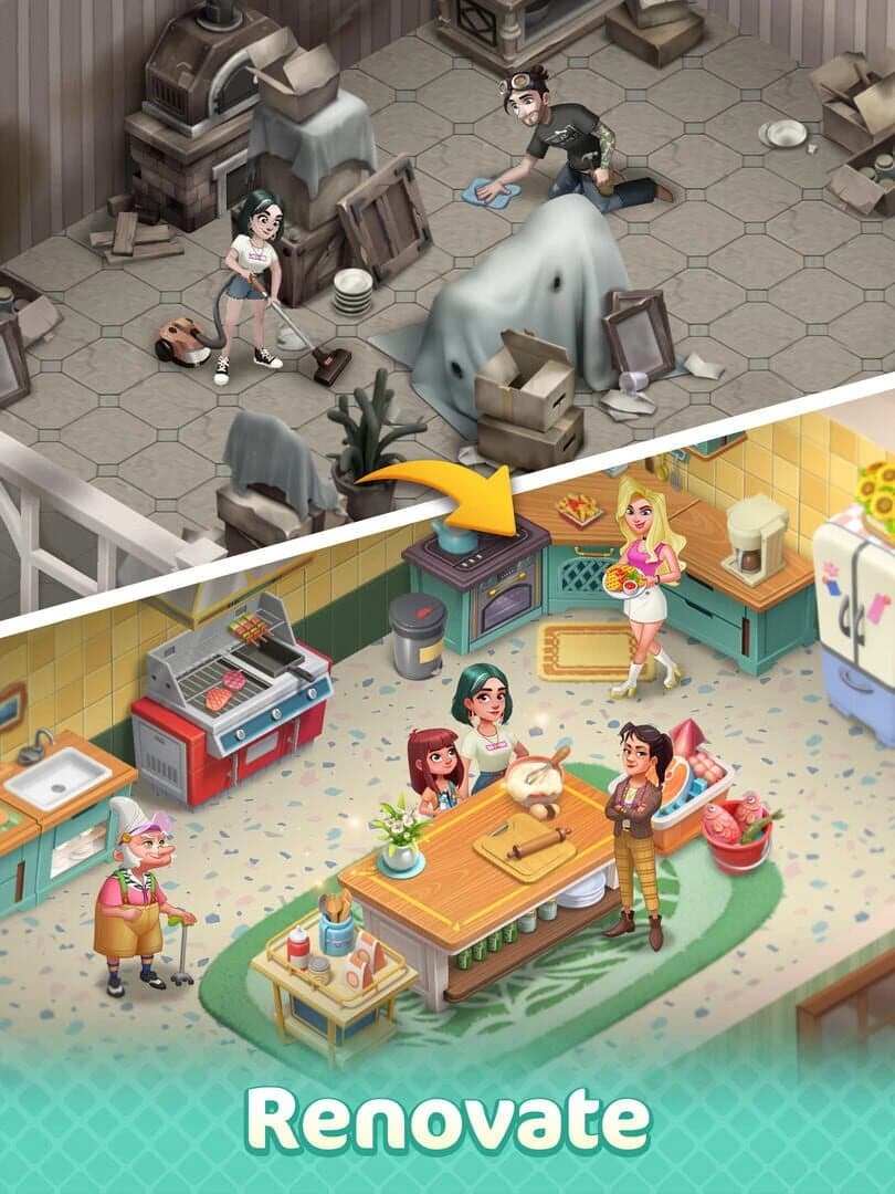 Gossip Harbor: Merge Game screenshot 2
