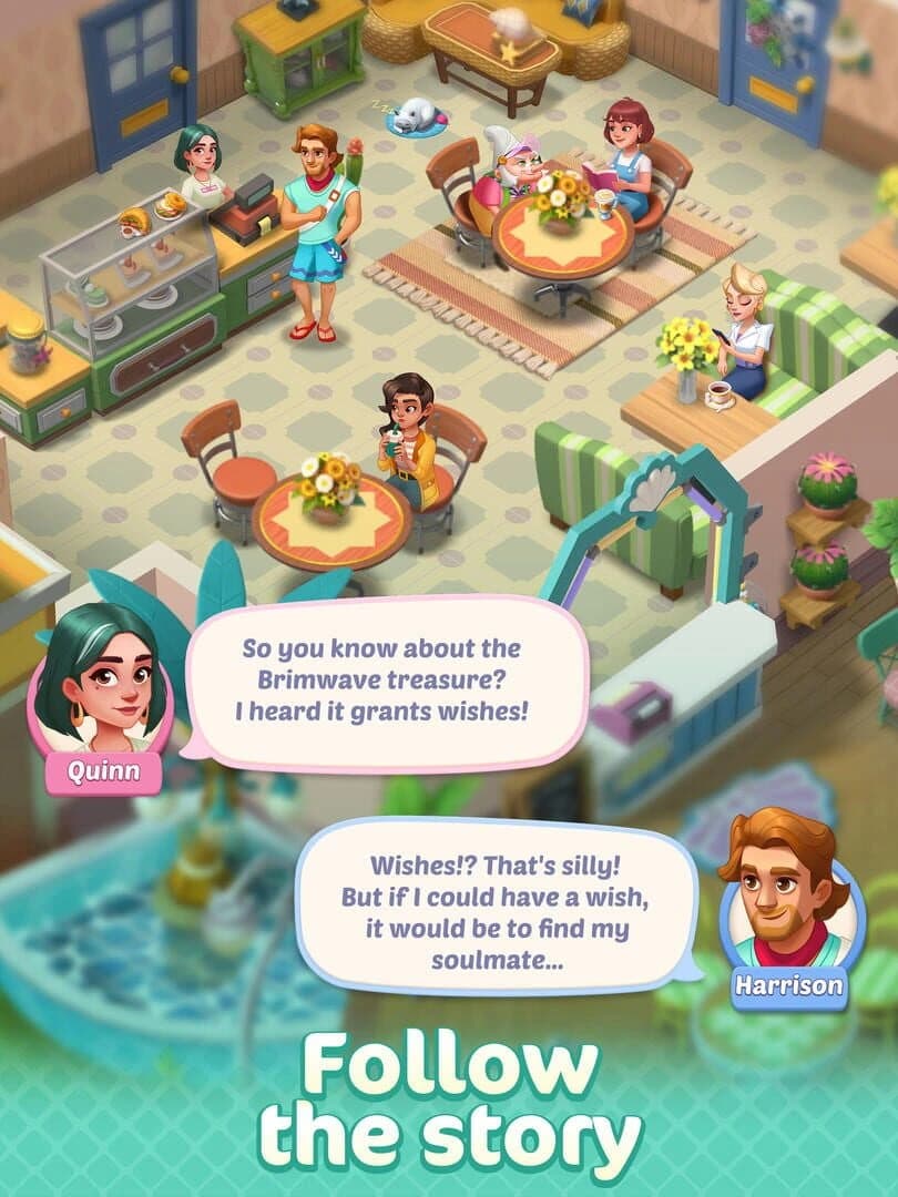 Gossip Harbor: Merge Game screenshot 1