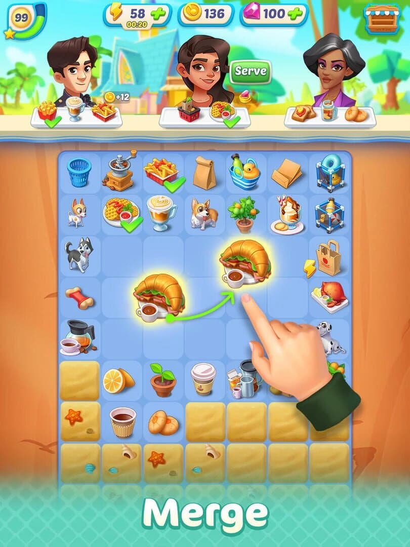 Gossip Harbor: Merge Game screenshot 4
