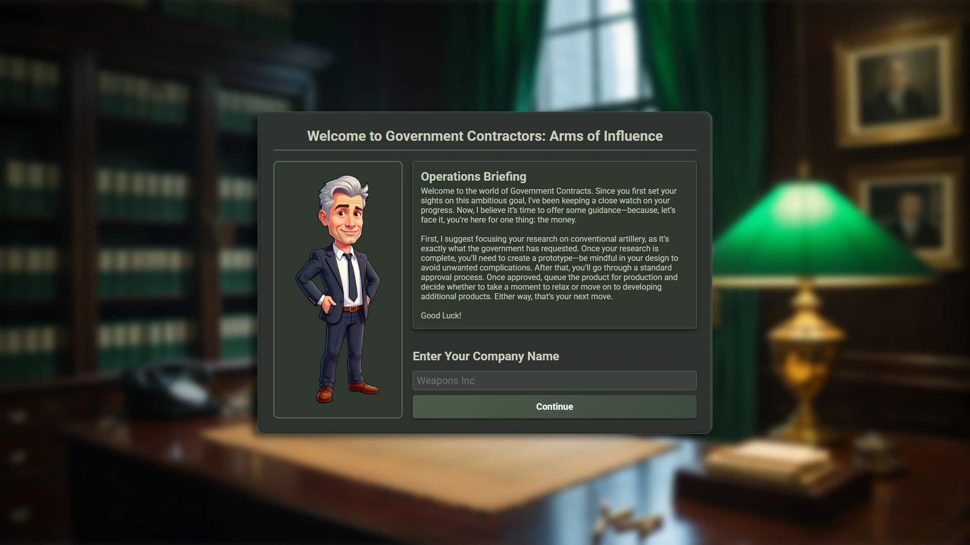 Government Contractors: Arms of Influence screenshot 4