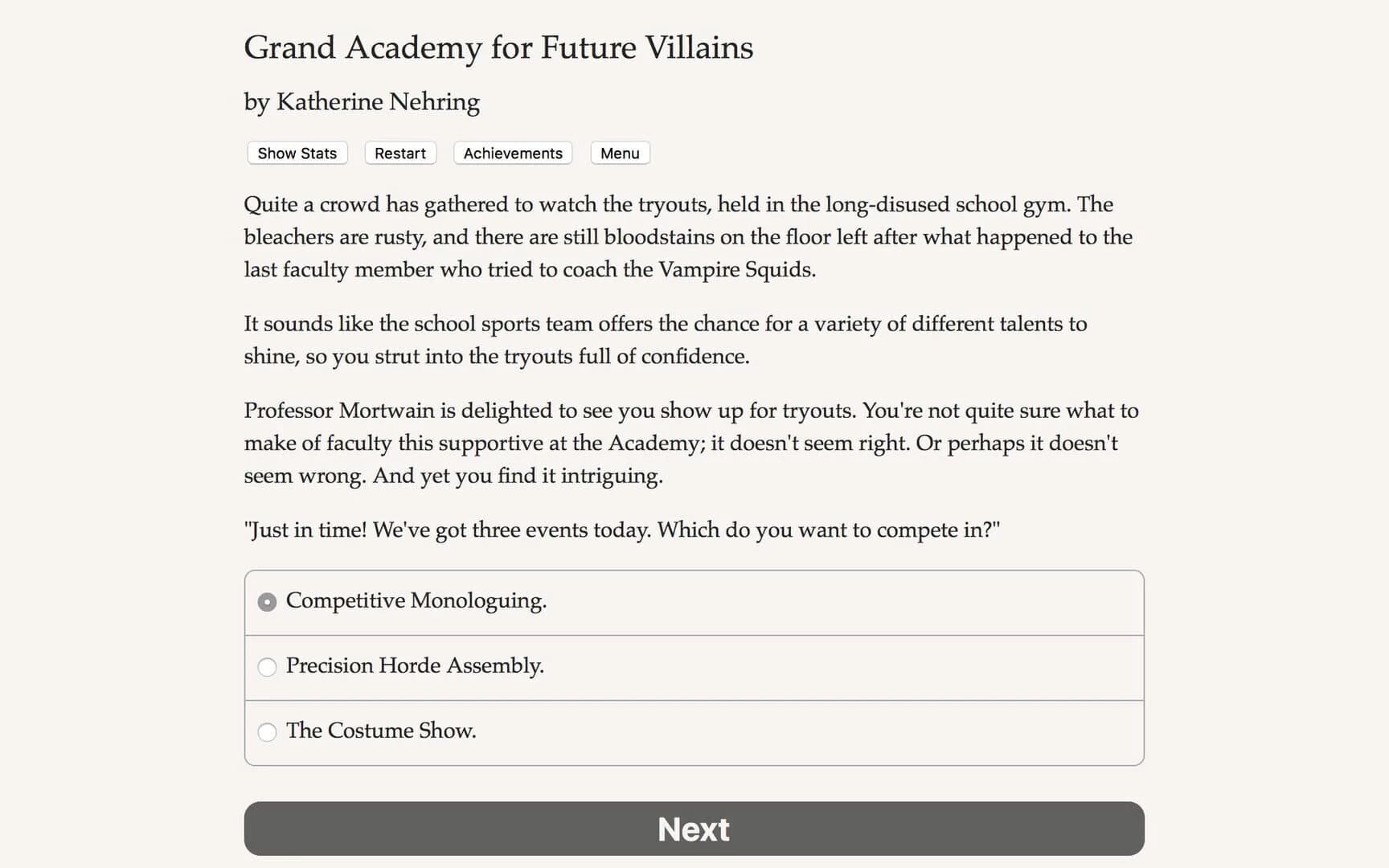 Grand Academy for Future Villains screenshot 5