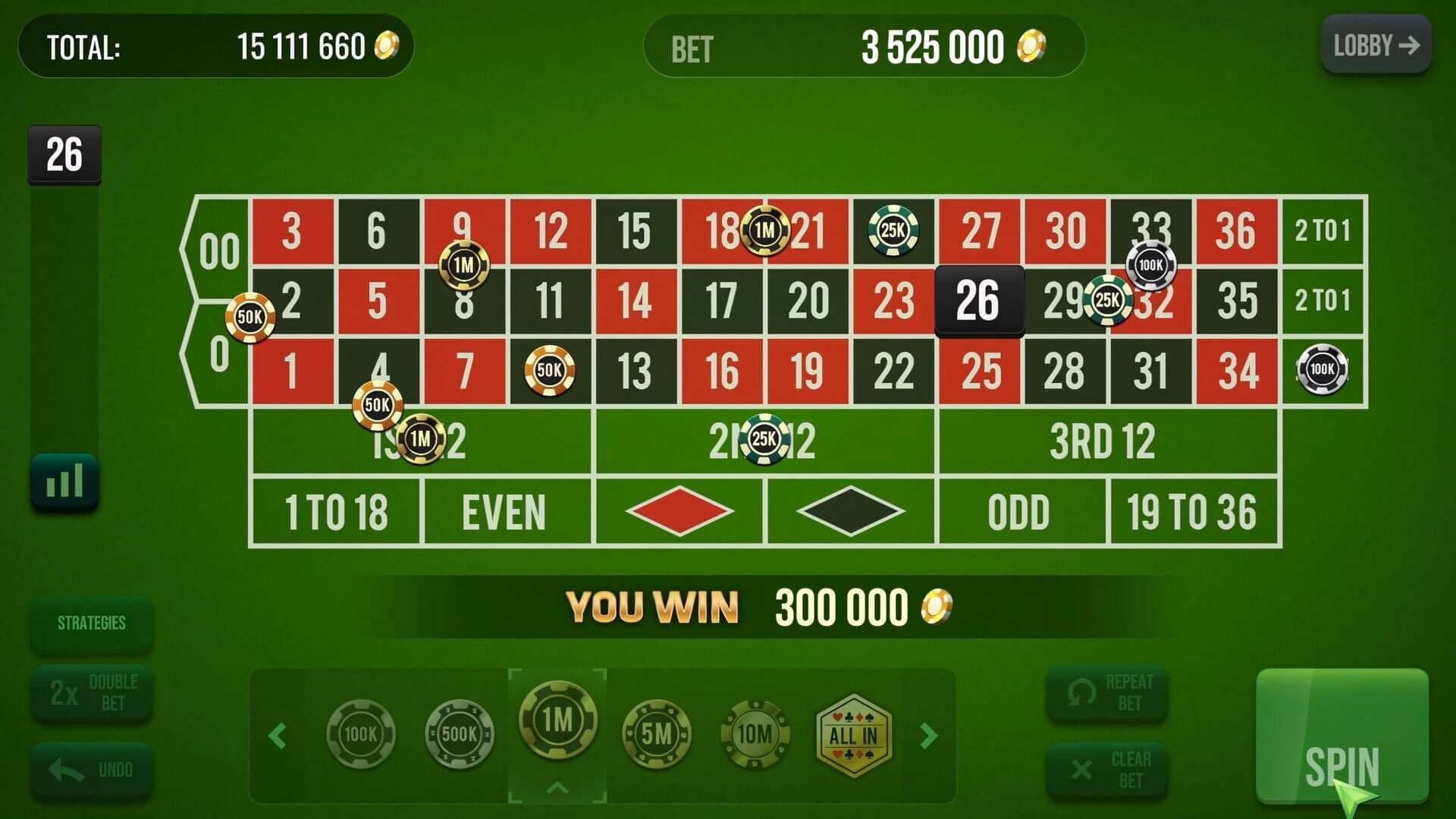 Grand Vegas Casino screenshot 2