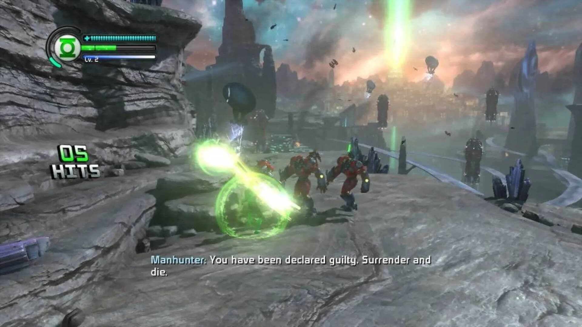 Green Lantern: Rise of the Manhunters screenshot 1