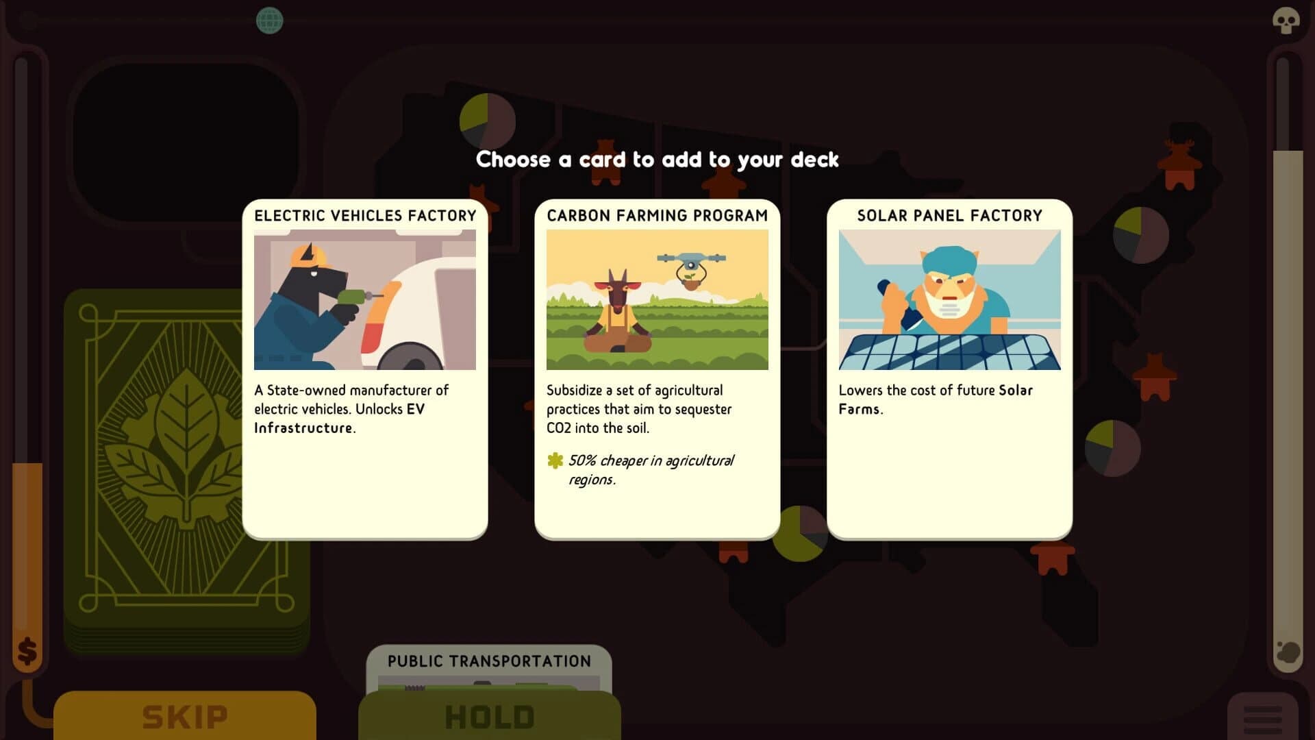 Green New Deal Simulator screenshot 3