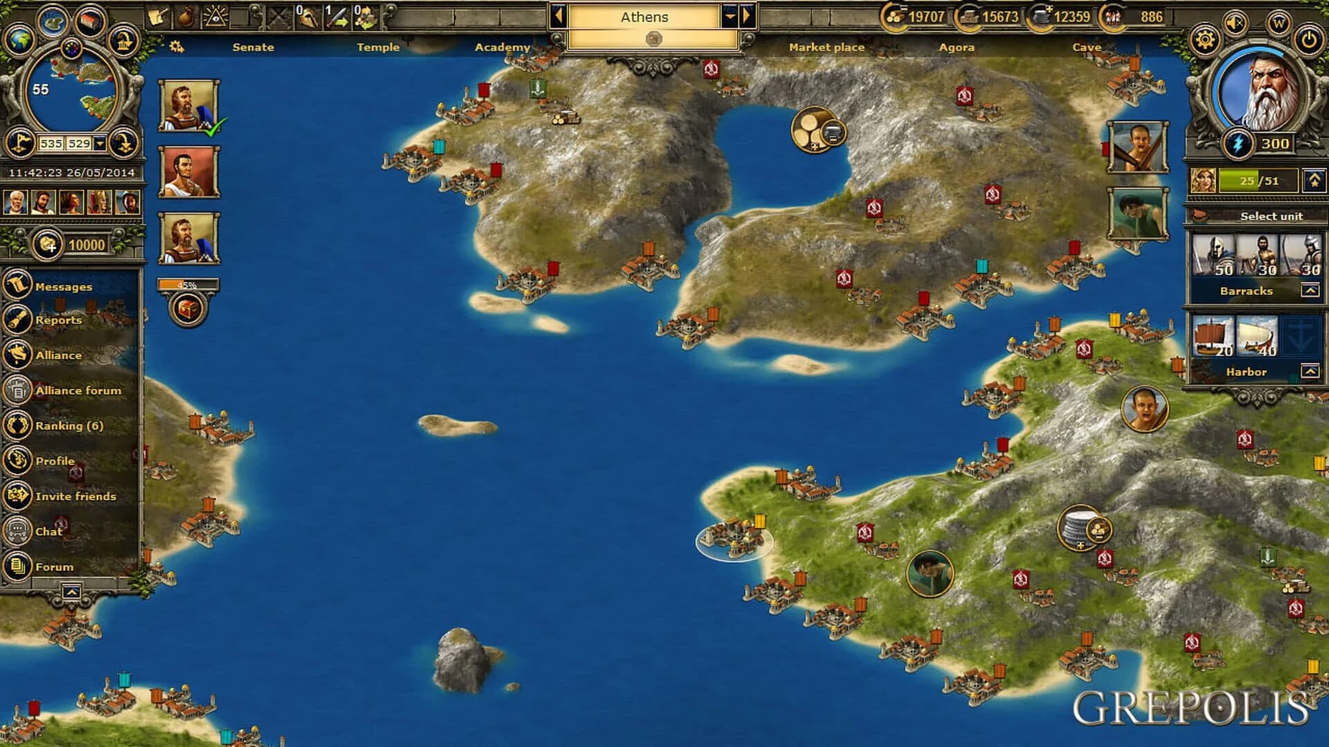 Grepolis screenshot 3
