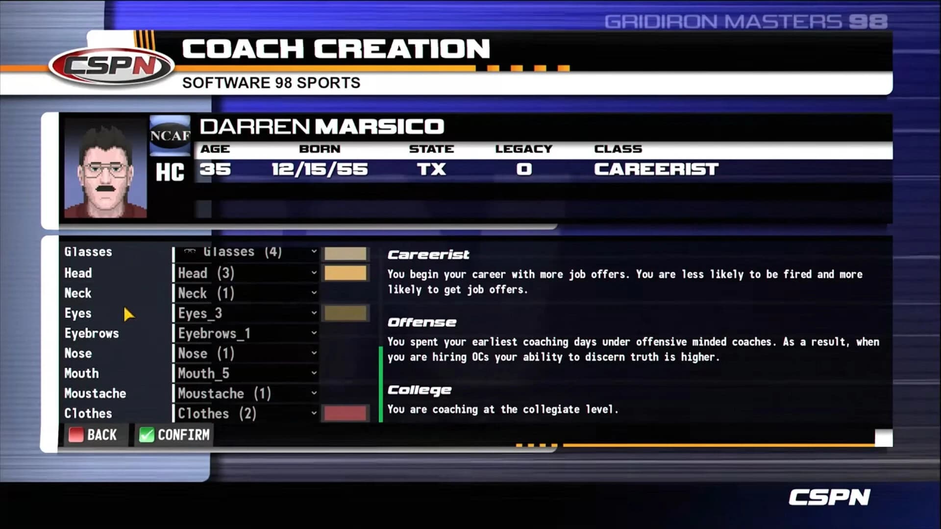 Gridiron Masters '98 screenshot 5