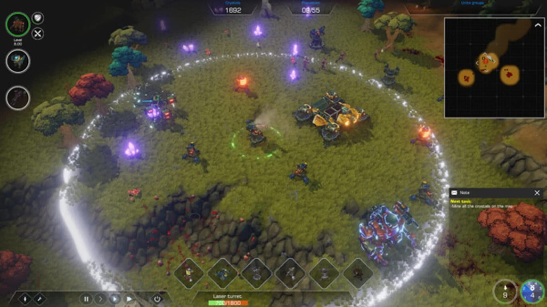 Grimstar: Crystals are the New Oil! screenshot 2
