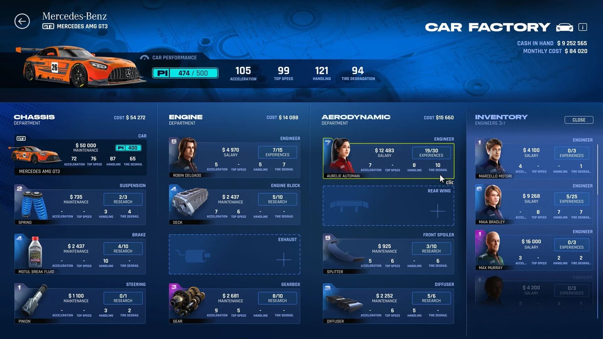 GT Manager screenshot 2