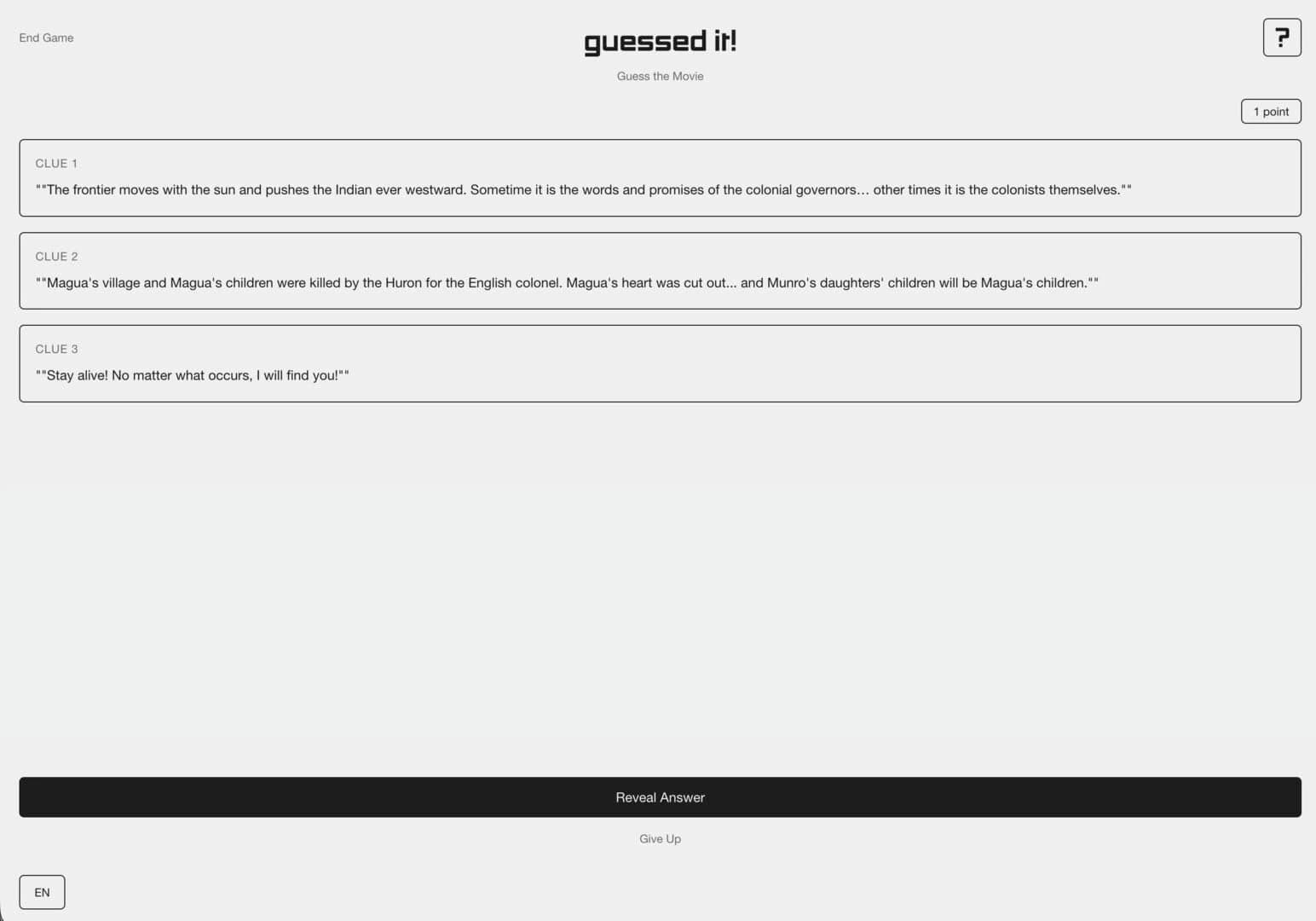 Guessed It! screenshot 3
