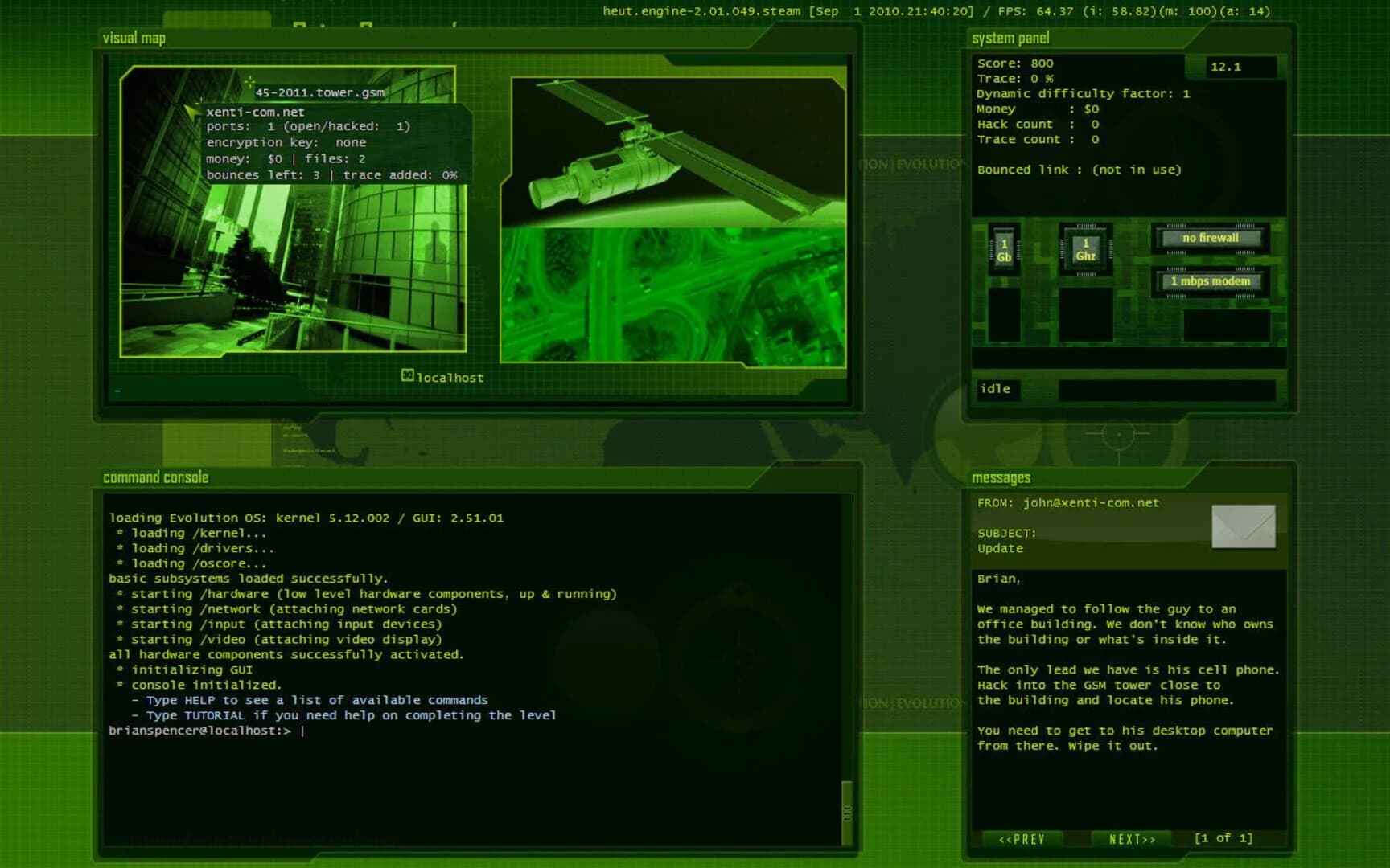 Hacker Evolution: Untold screenshot 2