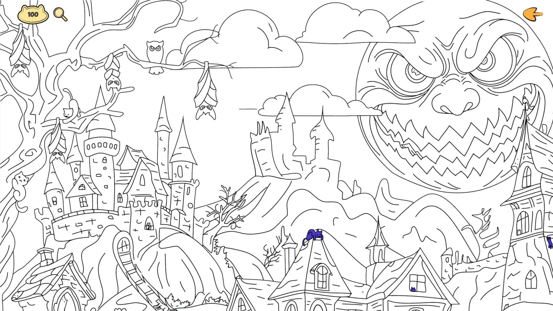 Halloween Filled With Cats screenshot 1