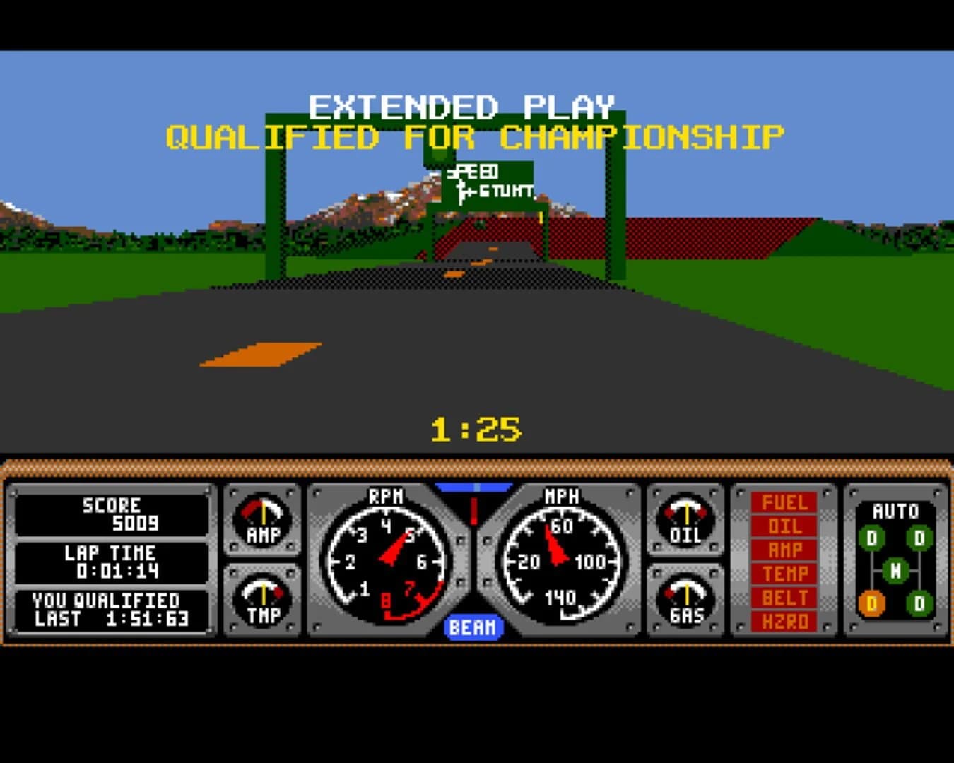 Hard Drivin' screenshot 3