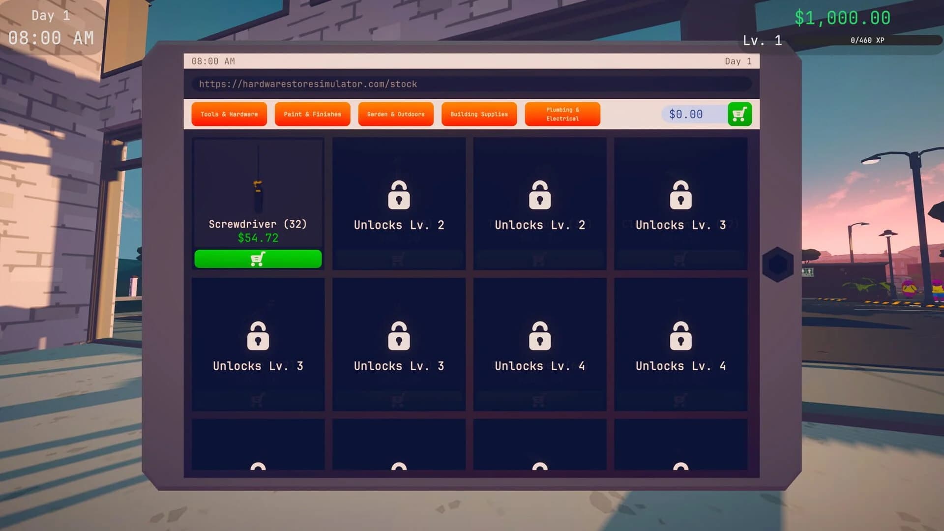 Hardware Store Simulator screenshot 2