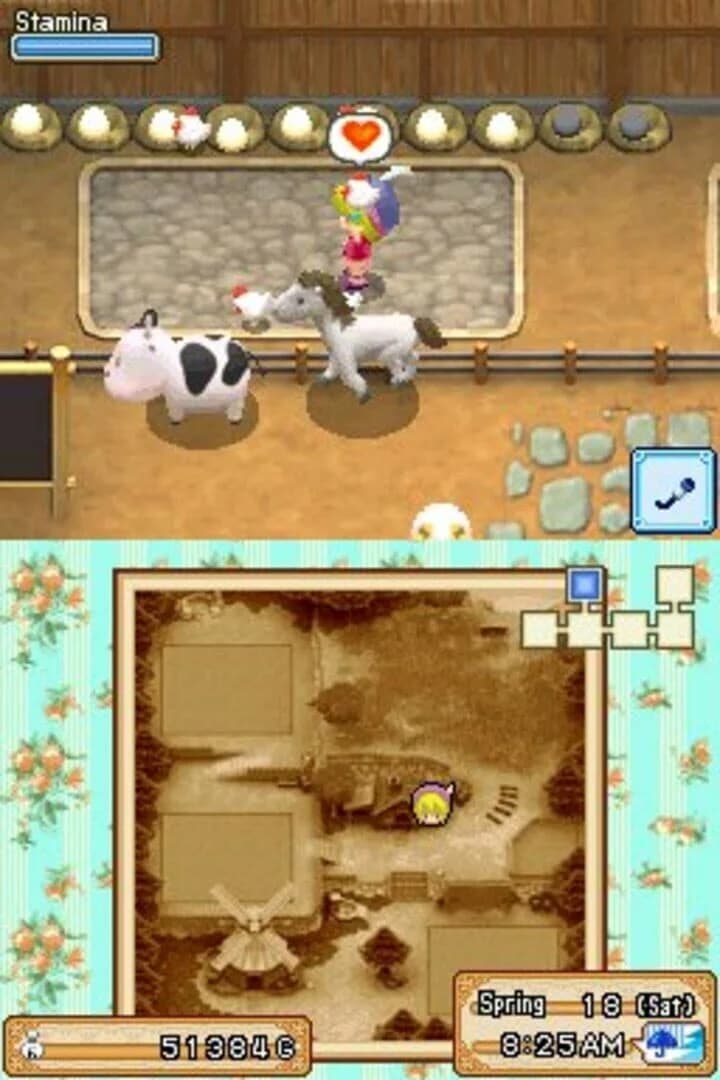 Harvest Moon DS: Grand Bazaar screenshot 1