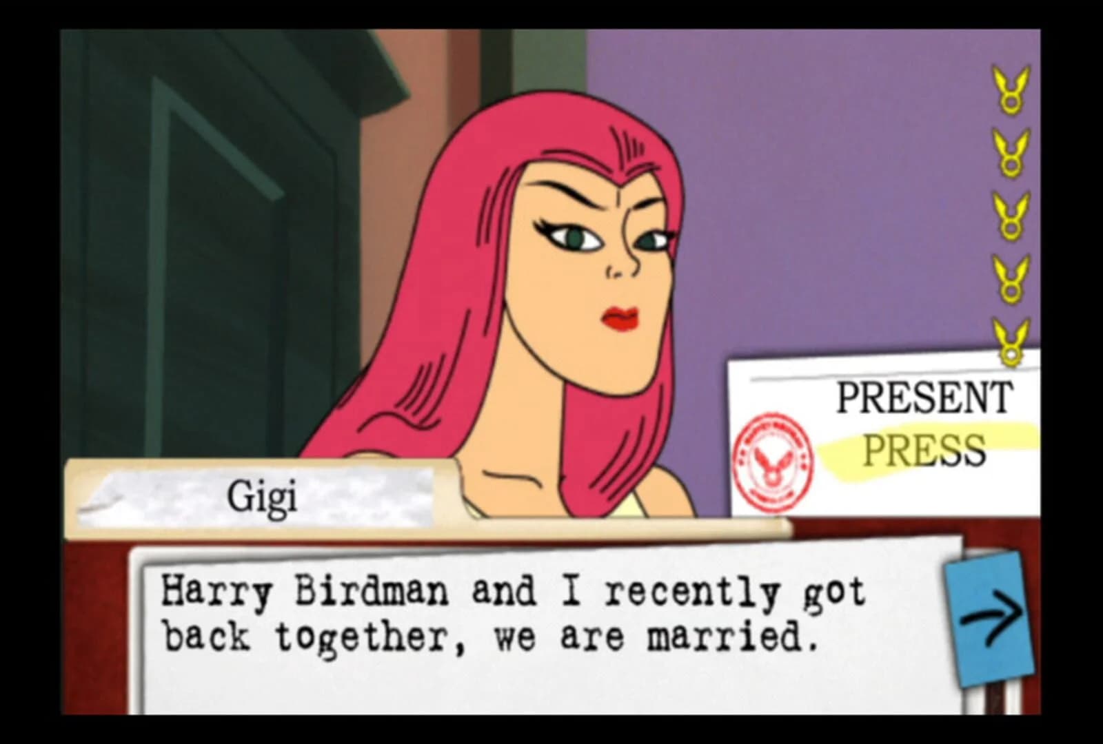 Harvey Birdman: Attorney at Law screenshot 1
