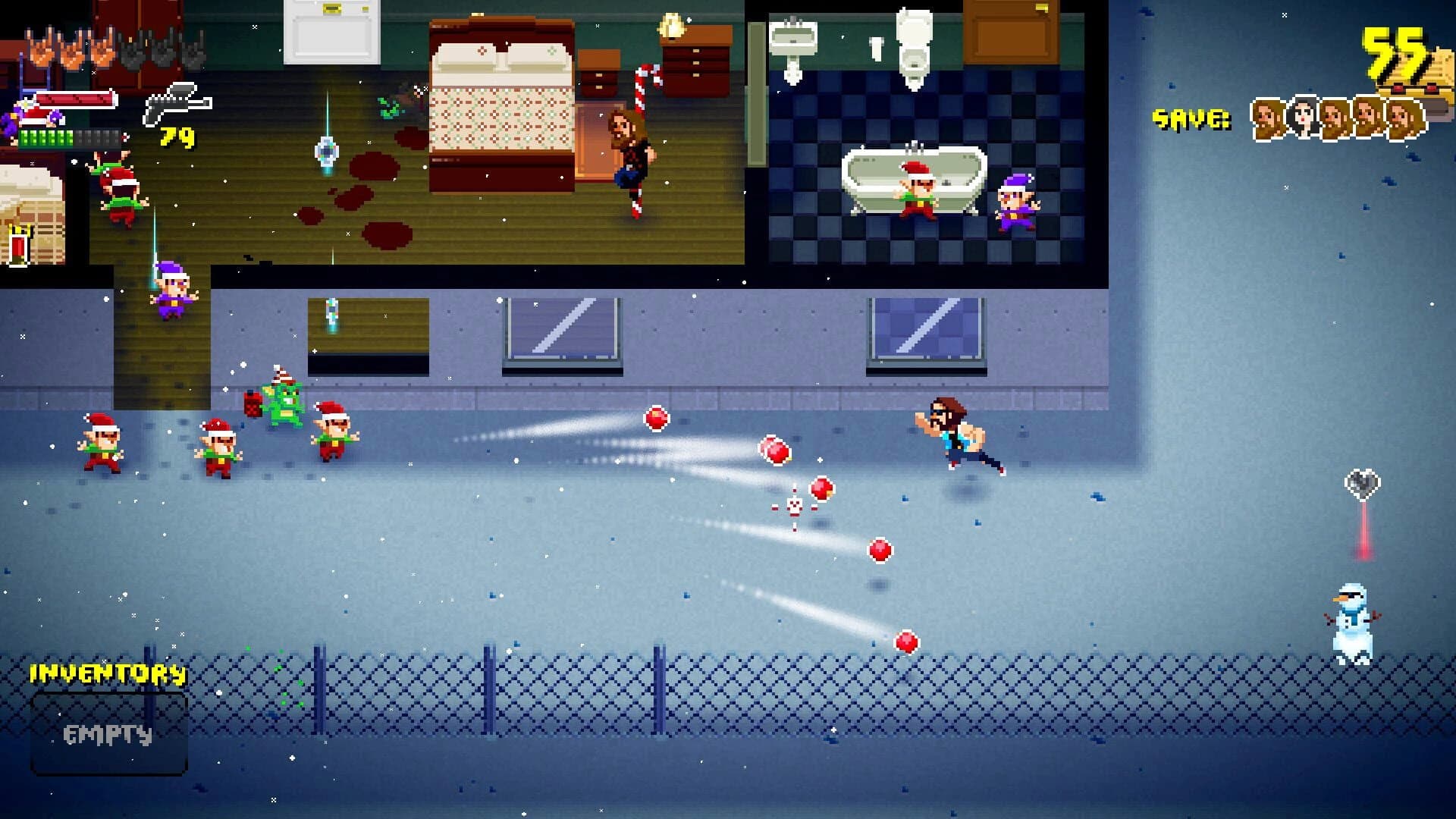 Headbängers in Holiday Hell screenshot 1