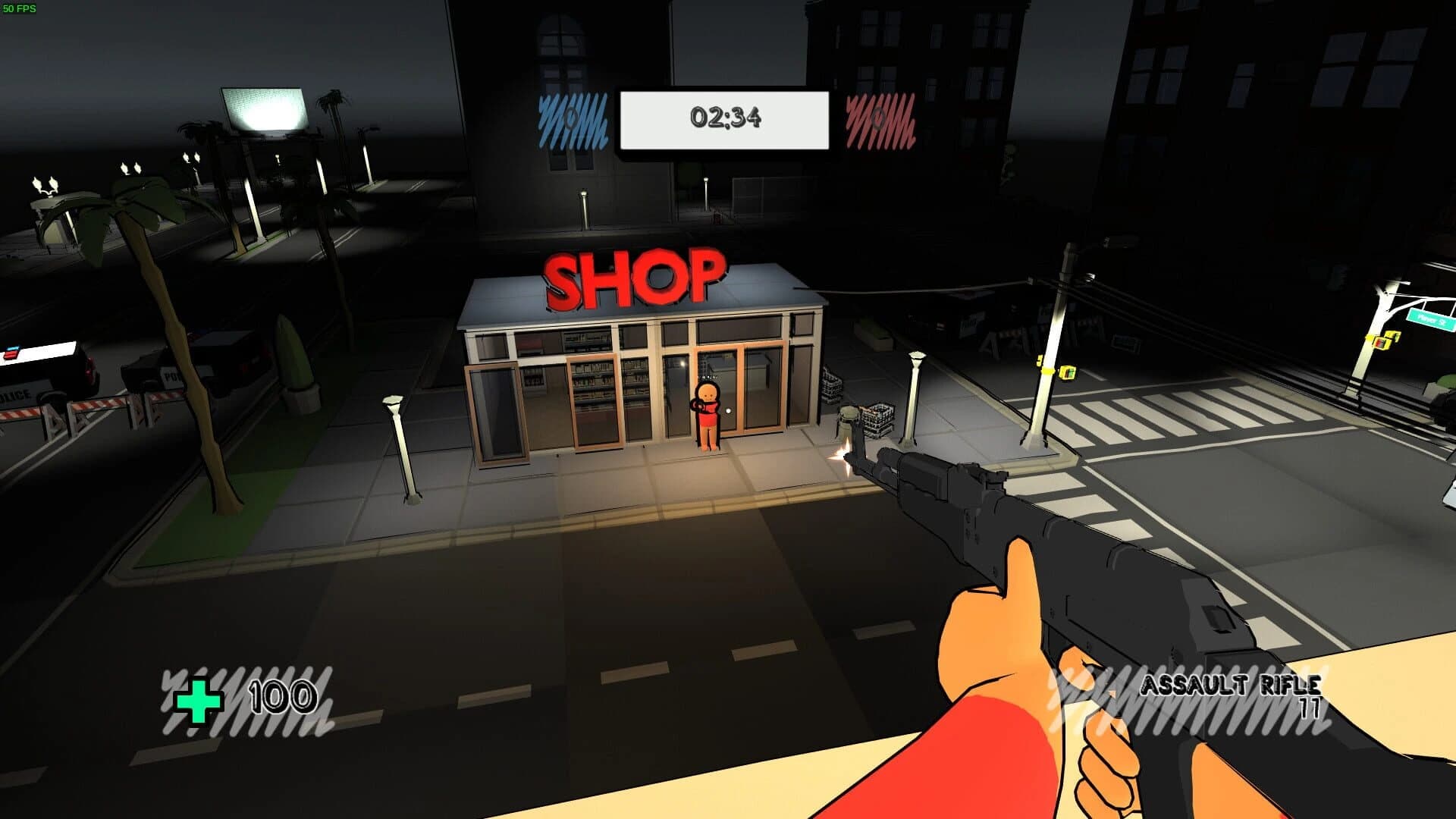 Headpunk: The Comic-Style Battle Chaos screenshot 5