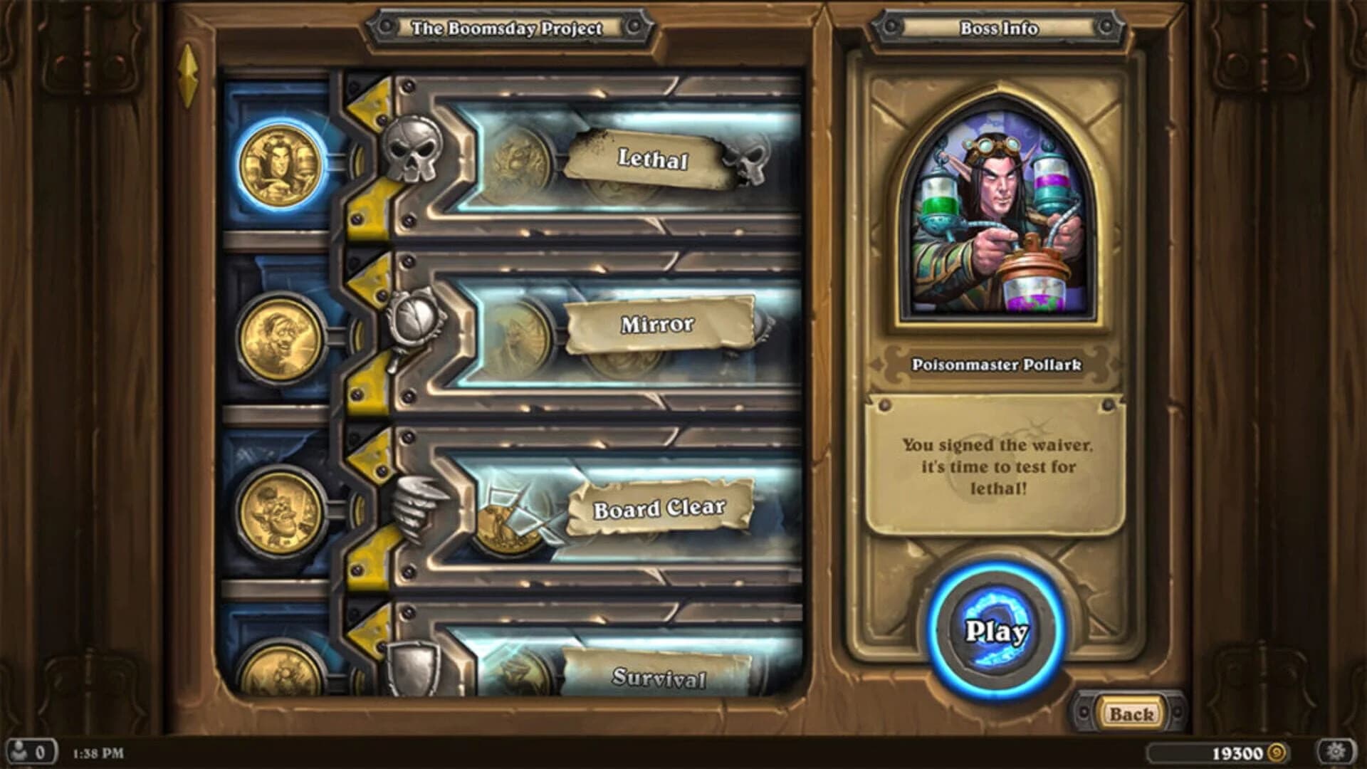 Hearthstone: The Boomsday Project screenshot 3