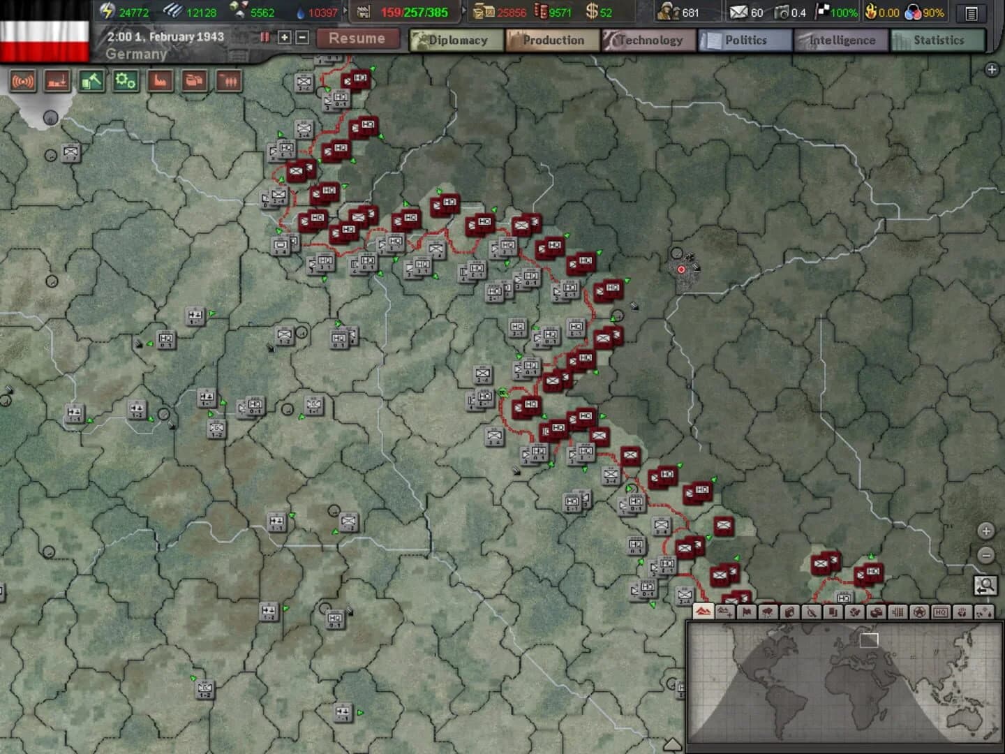 Hearts of Iron III screenshot 4
