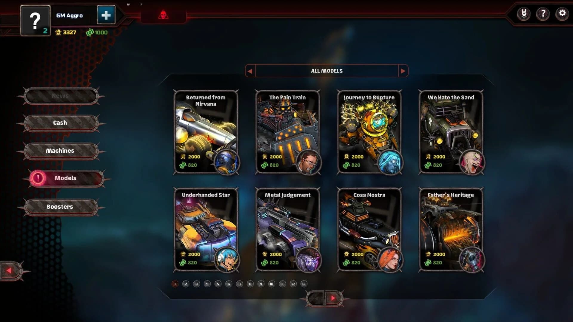 Heavy Metal Machines screenshot 1