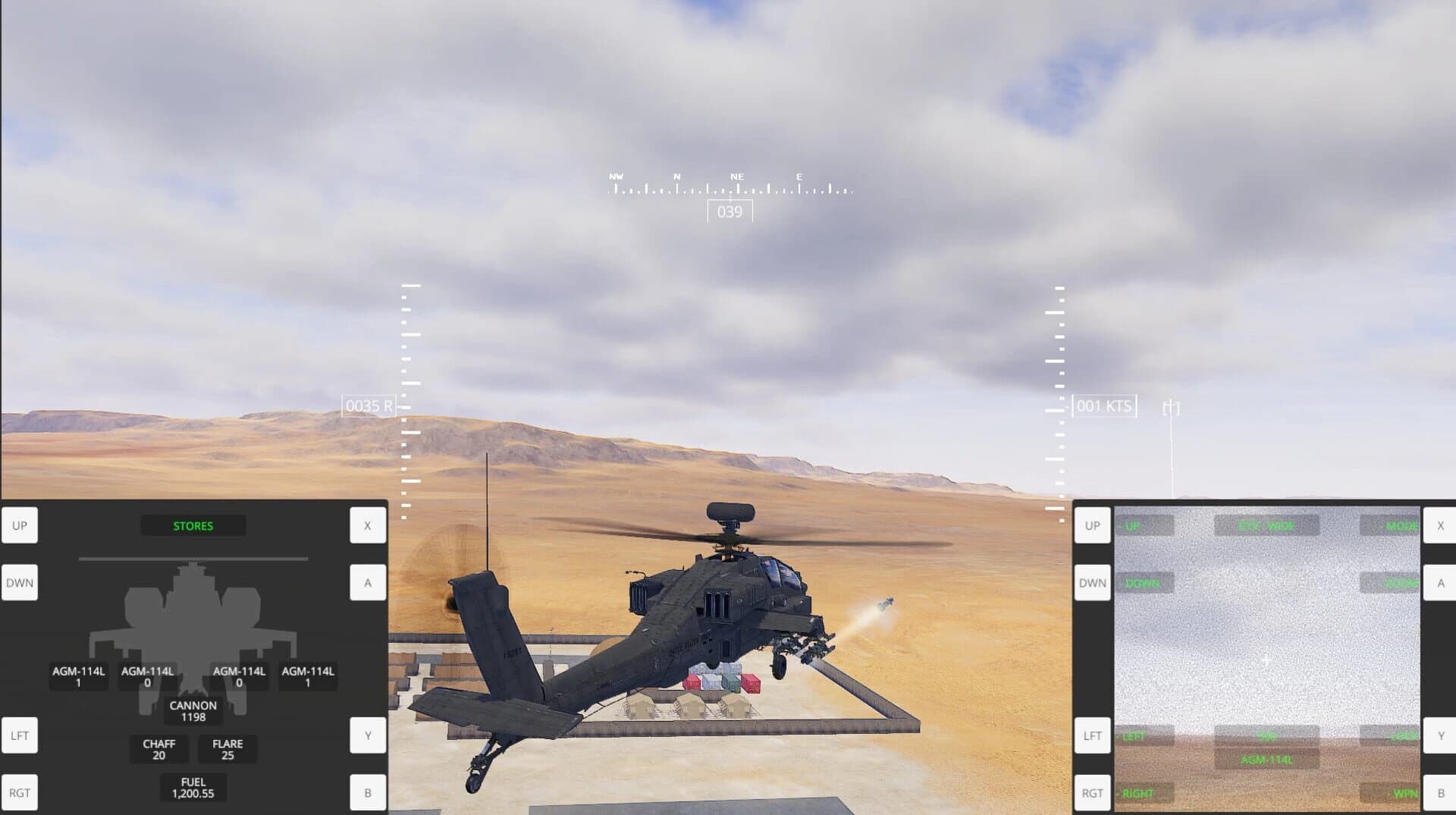 Helicopter Gunship DEX screenshot 1