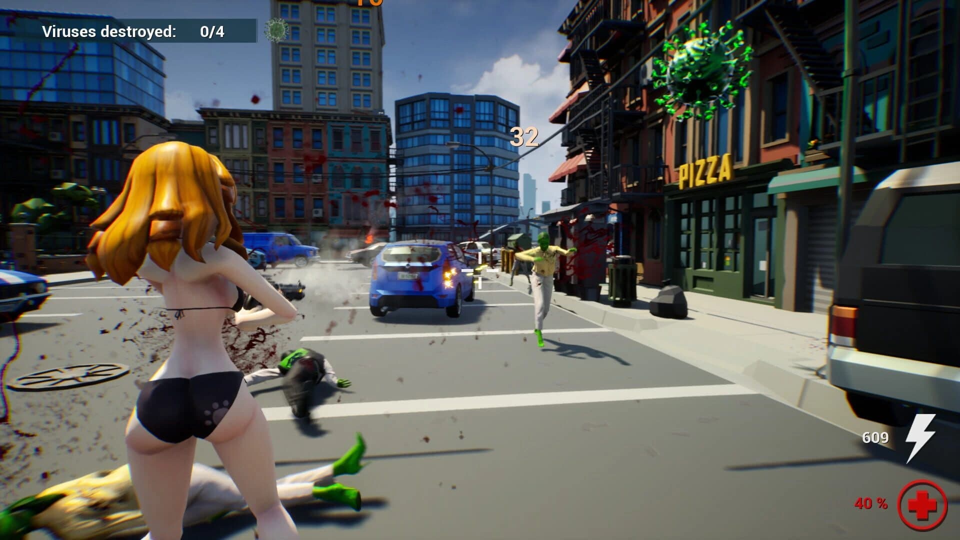 Hentai vs Virus: I Am Waifu screenshot 3