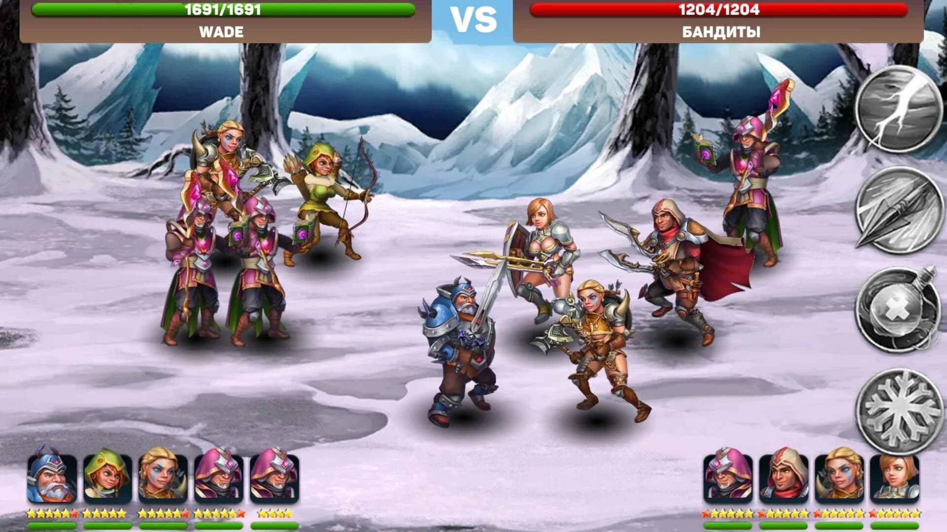 Hero Rush: Mad King screenshot 2