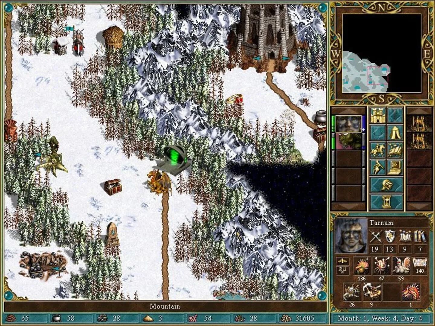 Heroes Chronicles: The Sword of Frost screenshot 1
