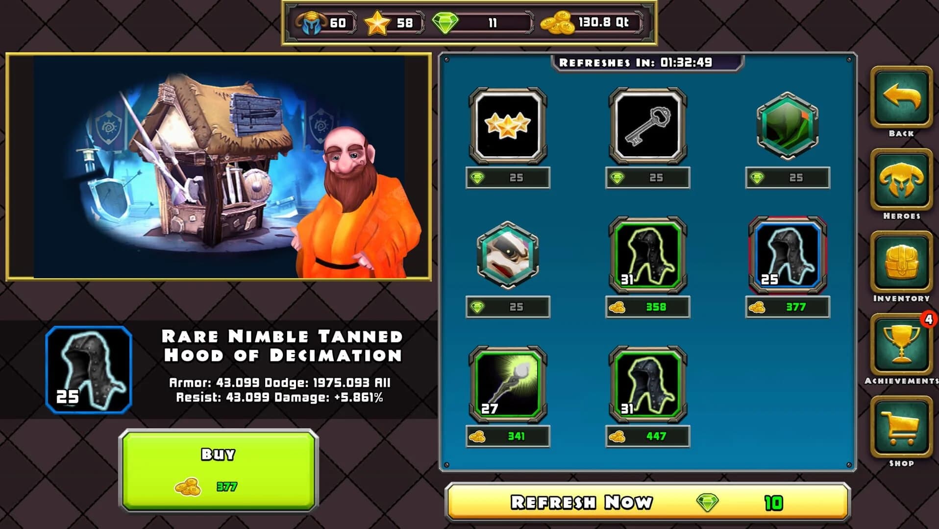 Heroes of Havoc: Idle Adventures screenshot 3