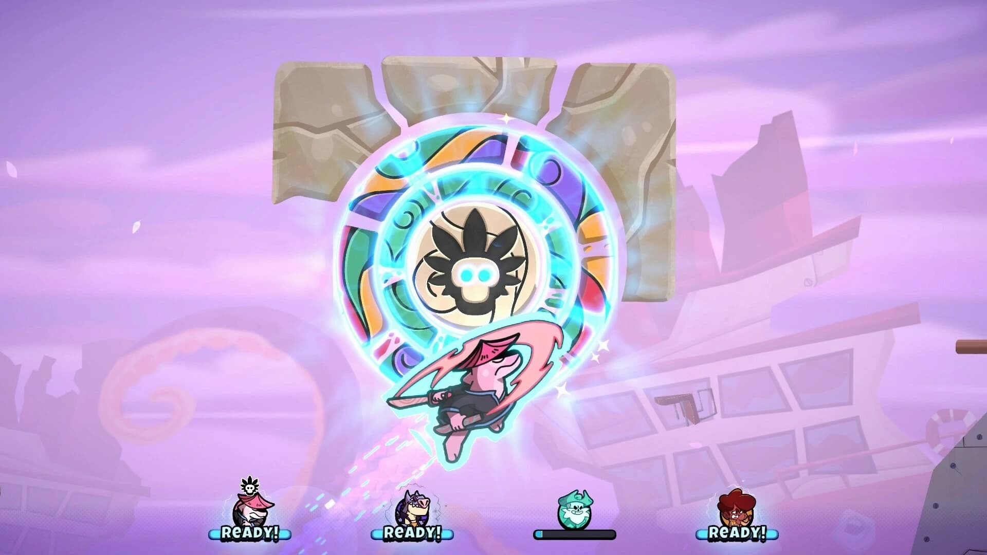 Heroes of the Triangle: Mask Rush screenshot 8