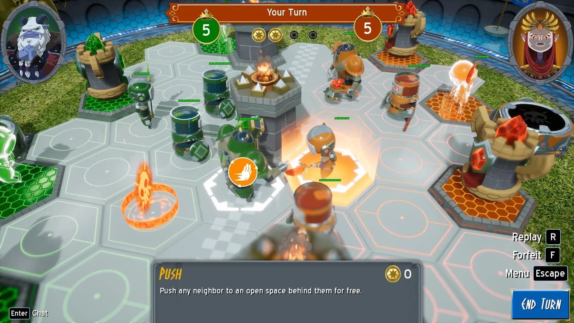 Hex Gambit screenshot 1