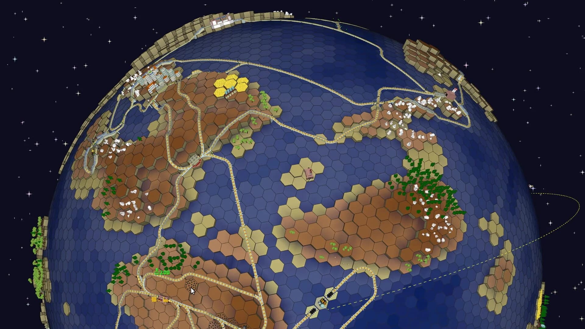 Hexa Trains screenshot 2