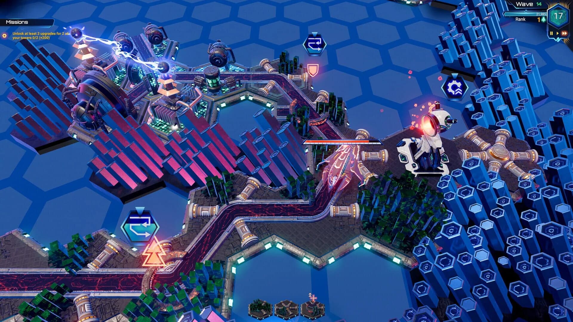 HexaScape: Cyber Defense screenshot 1