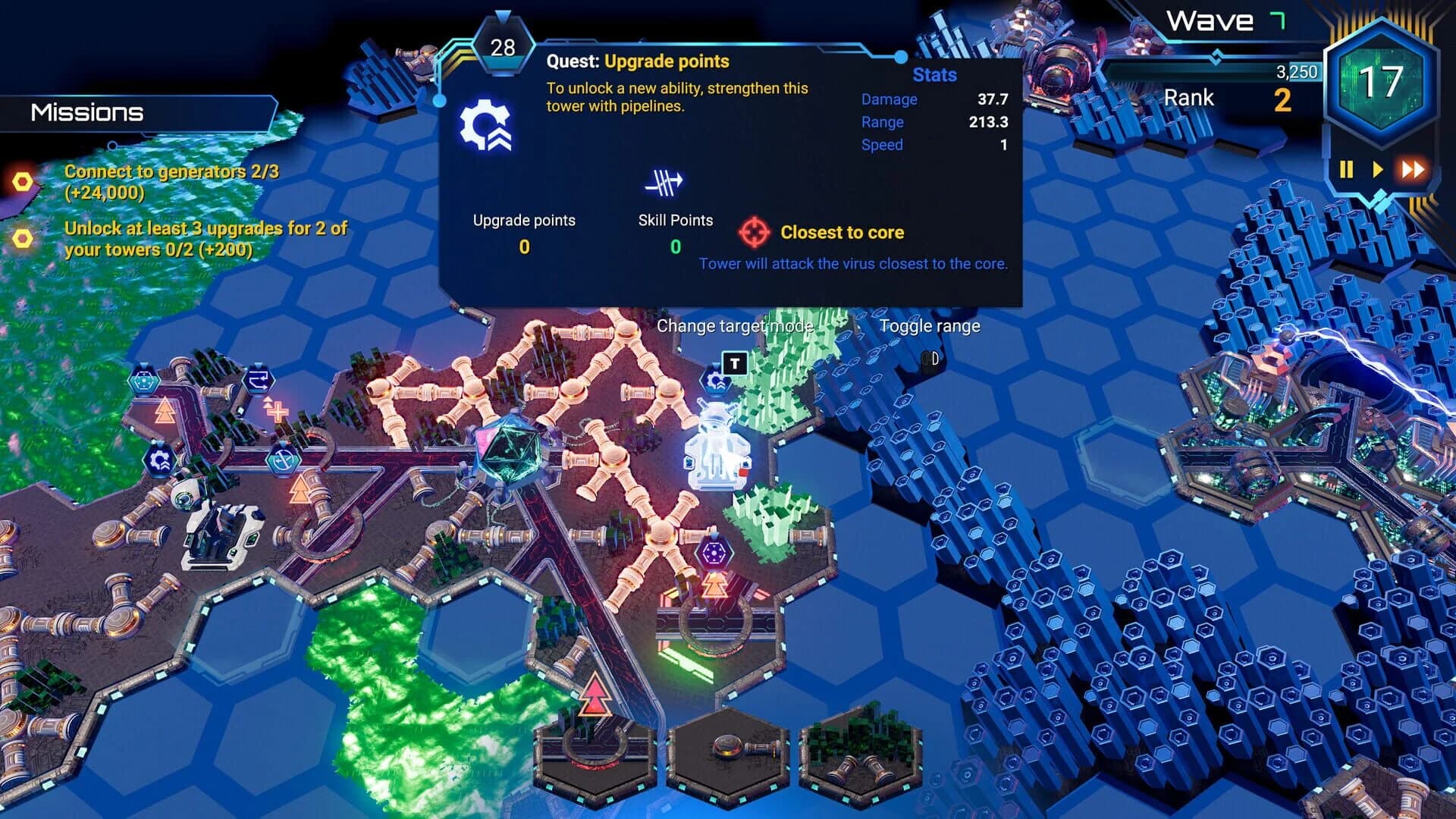 HexaScape: Cyber Defense screenshot 3