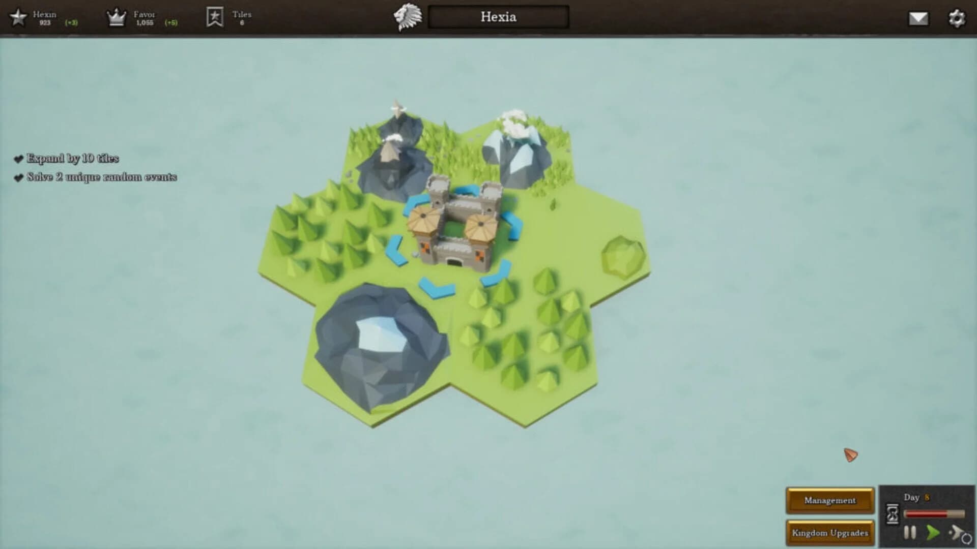 Hexia screenshot 1