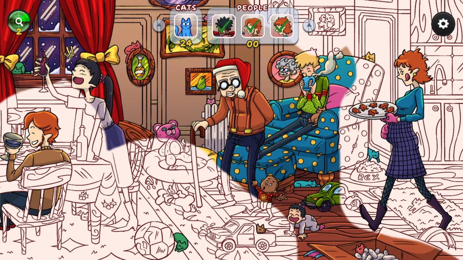 Hidden Cats in Christmas screenshot 5