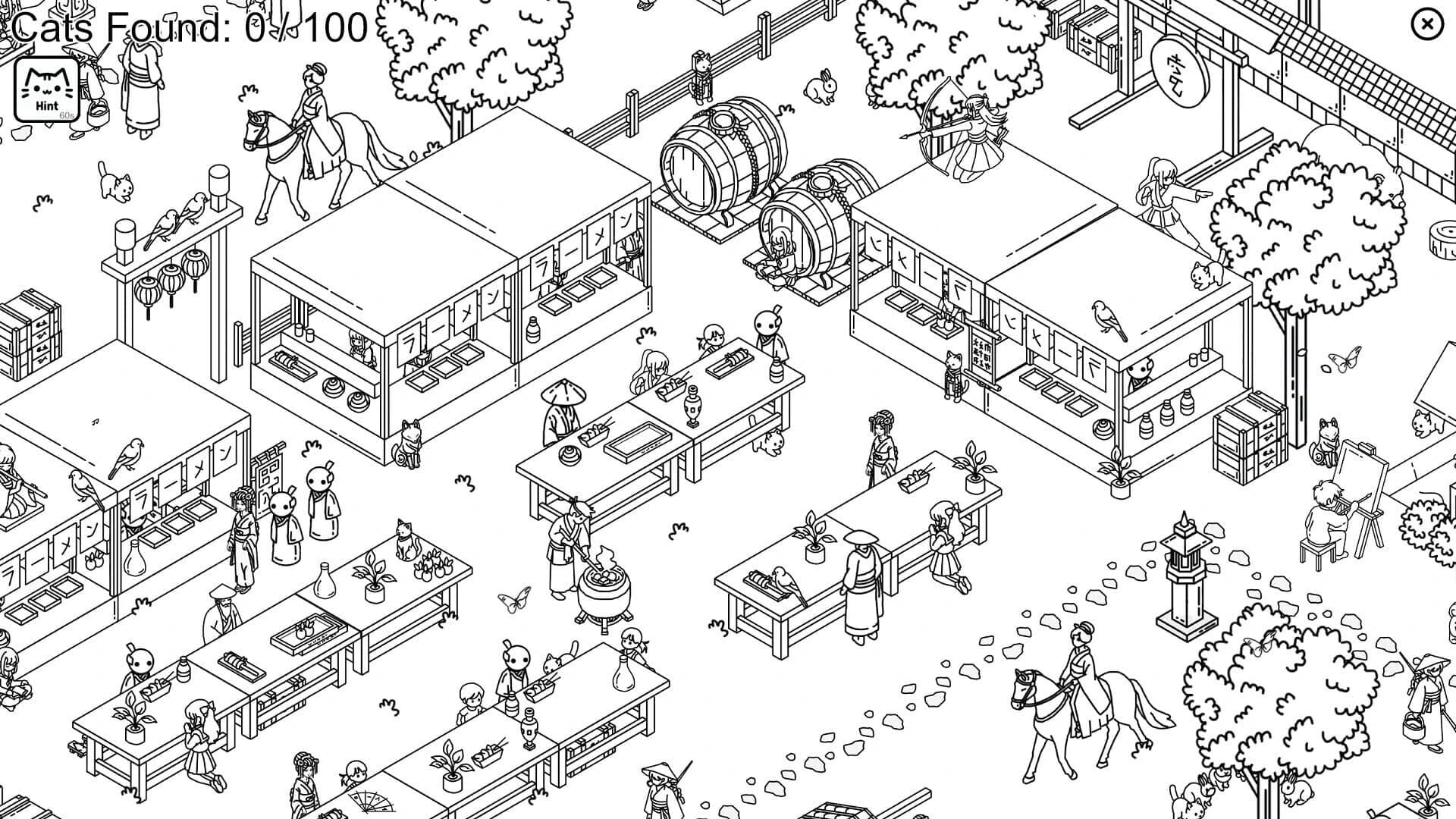 Hidden Cats In Japanese Village screenshot 2