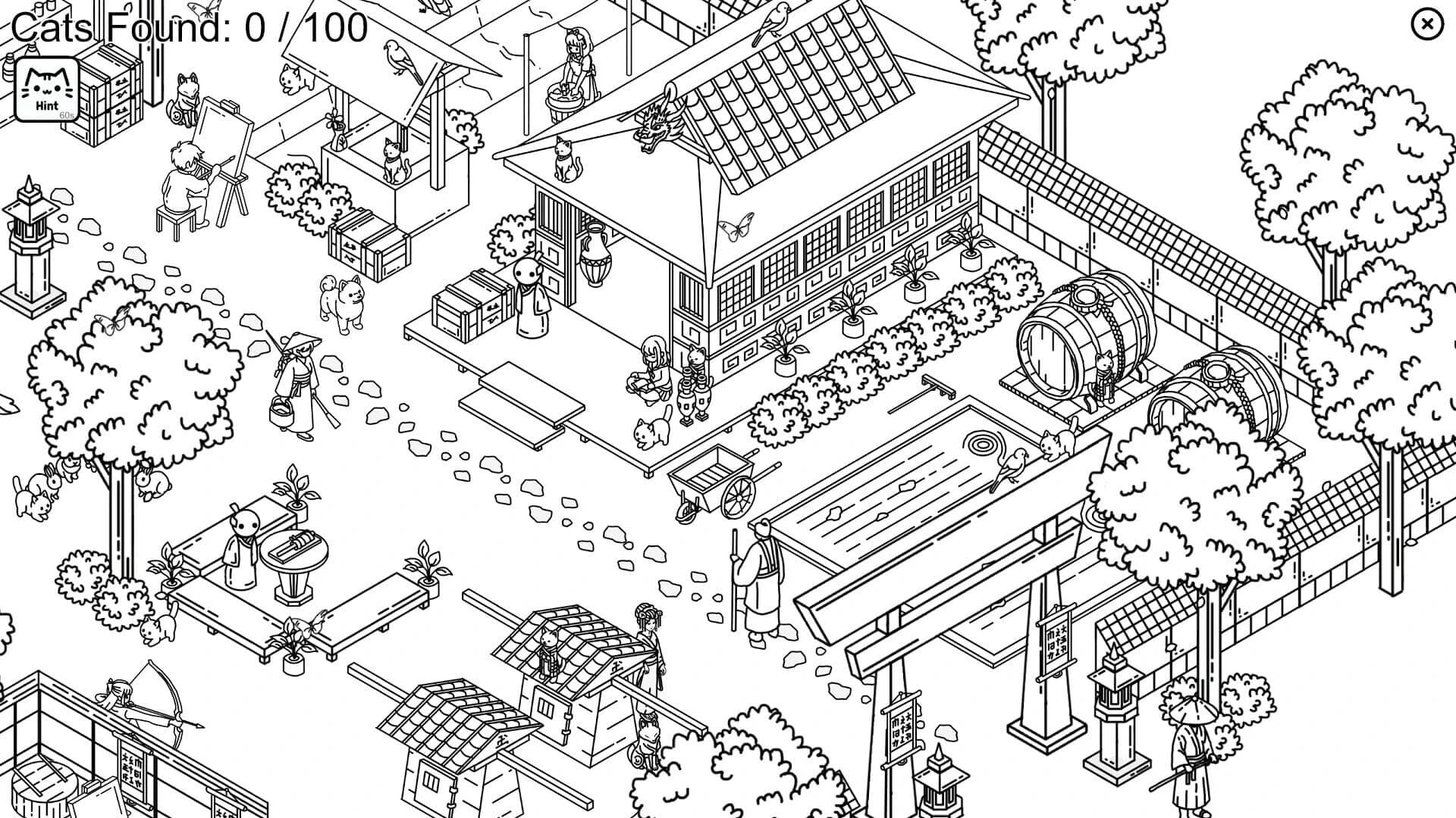 Hidden Cats In Japanese Village screenshot 3