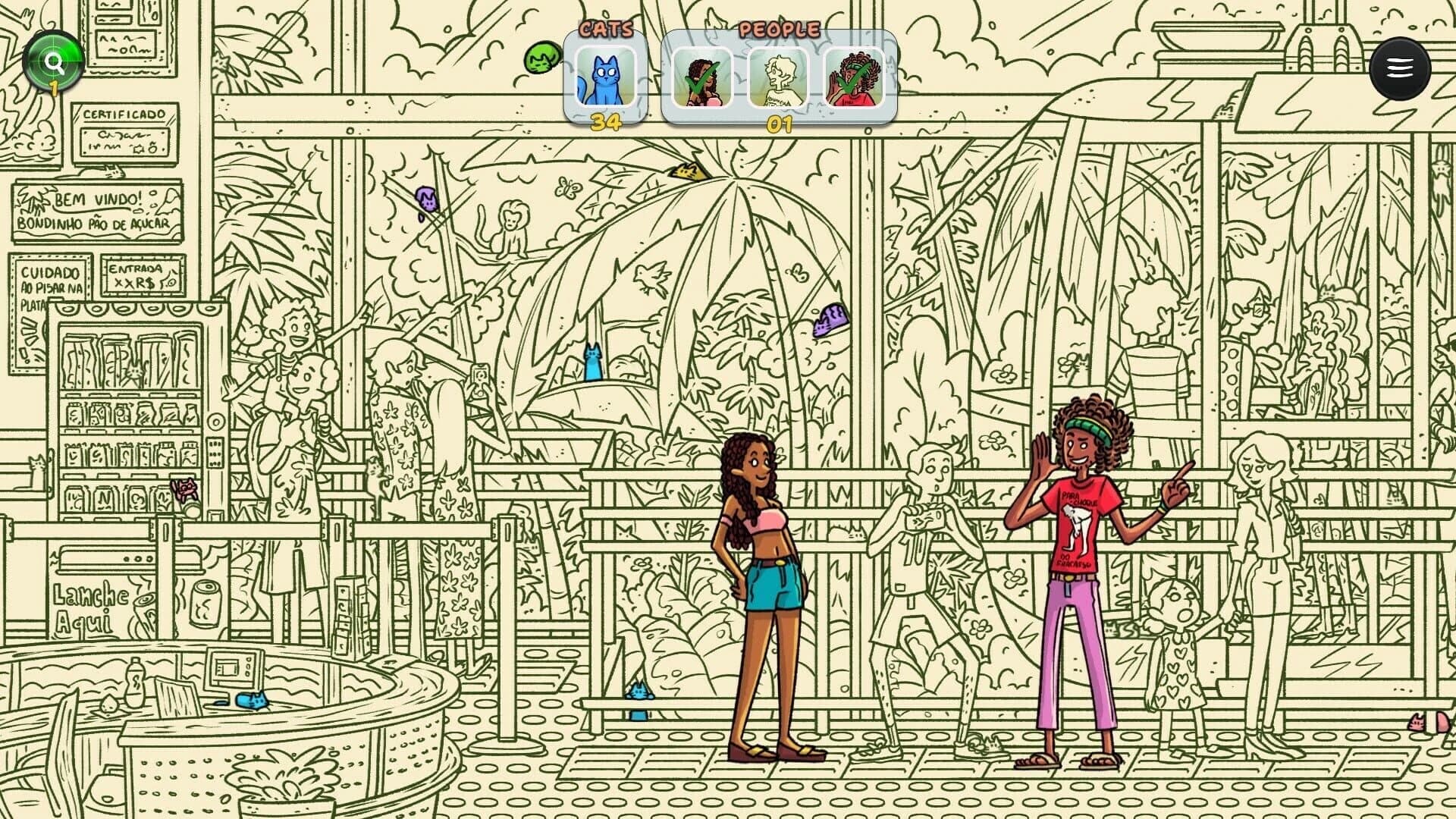 Hidden Cats in Rio de Janeiro screenshot 3