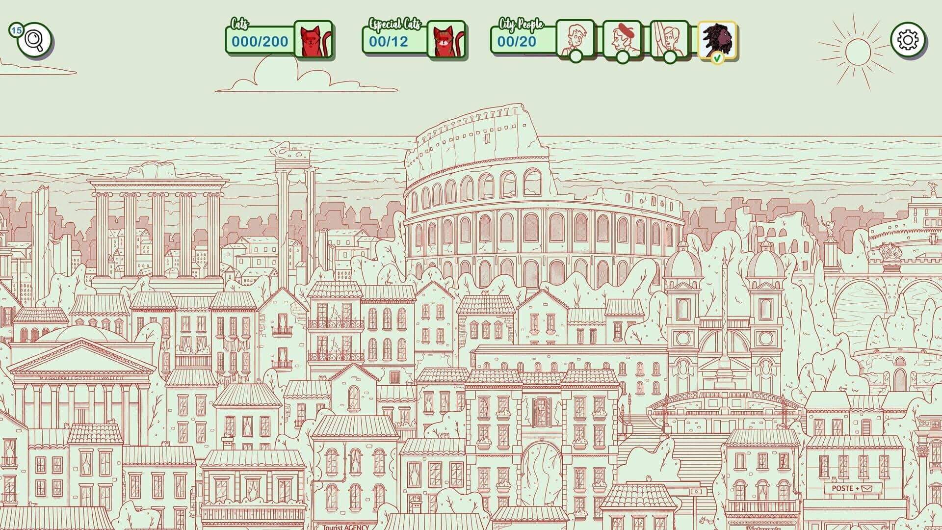 Hidden Cats in Rome screenshot 4