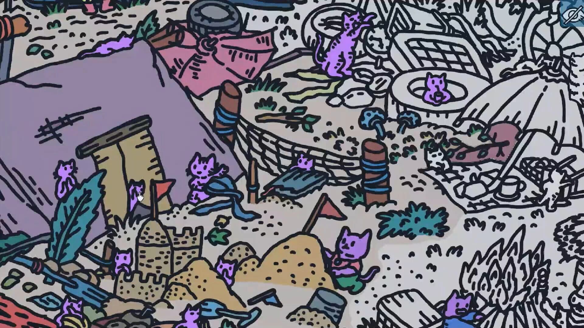 Hidden Cats In White Sand Village screenshot 2