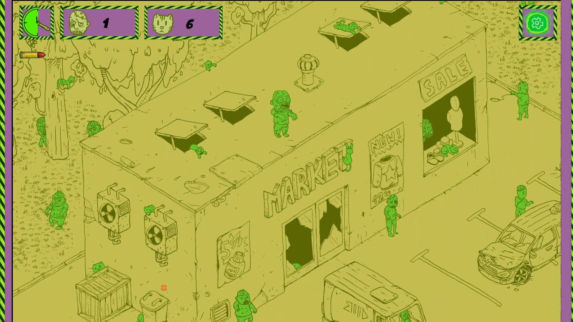 Hidden Cats vs Zombies screenshot 4