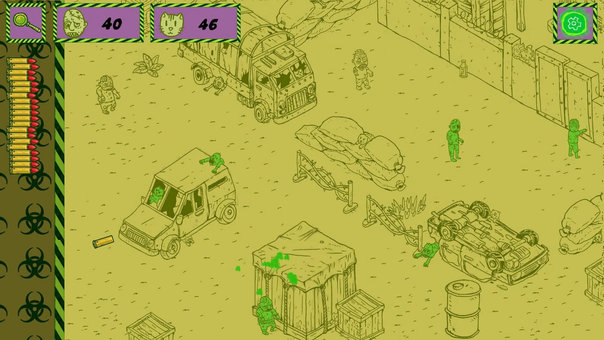 Hidden Cats vs. Zombies 2 screenshot 5