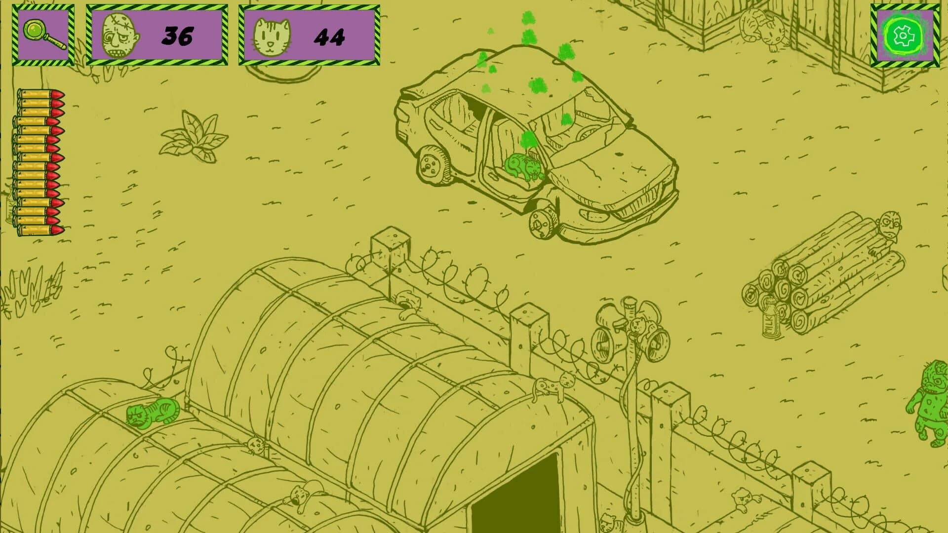 Hidden Cats vs. Zombies 2 screenshot 3