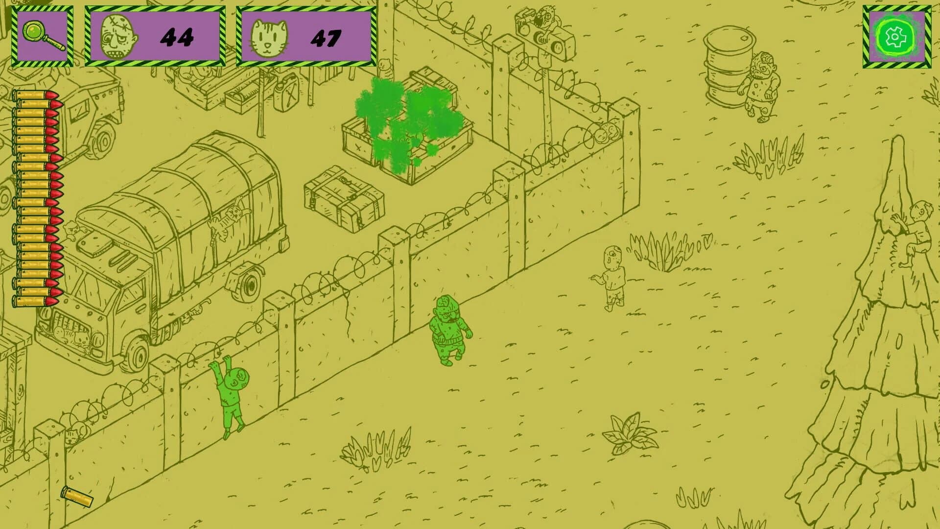Hidden Cats vs. Zombies 2 screenshot 2