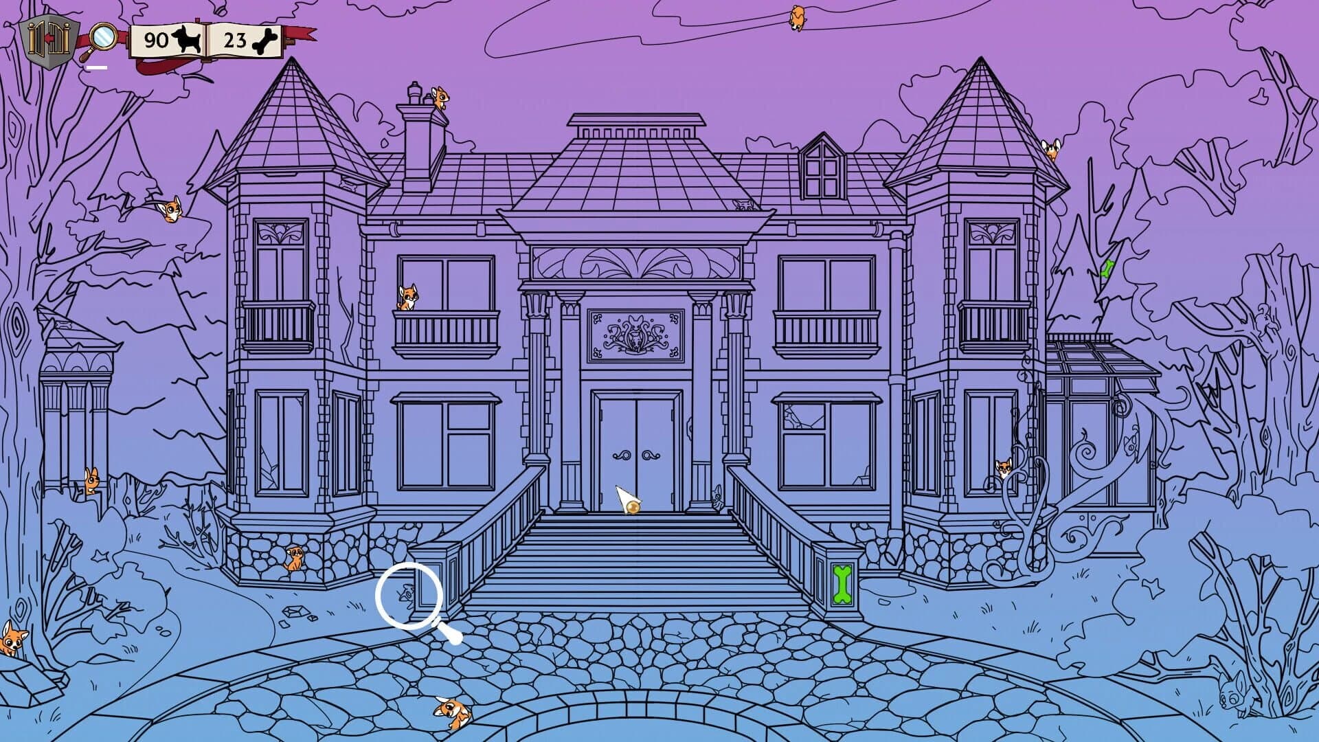 Hidden Corgi Mansion screenshot 3