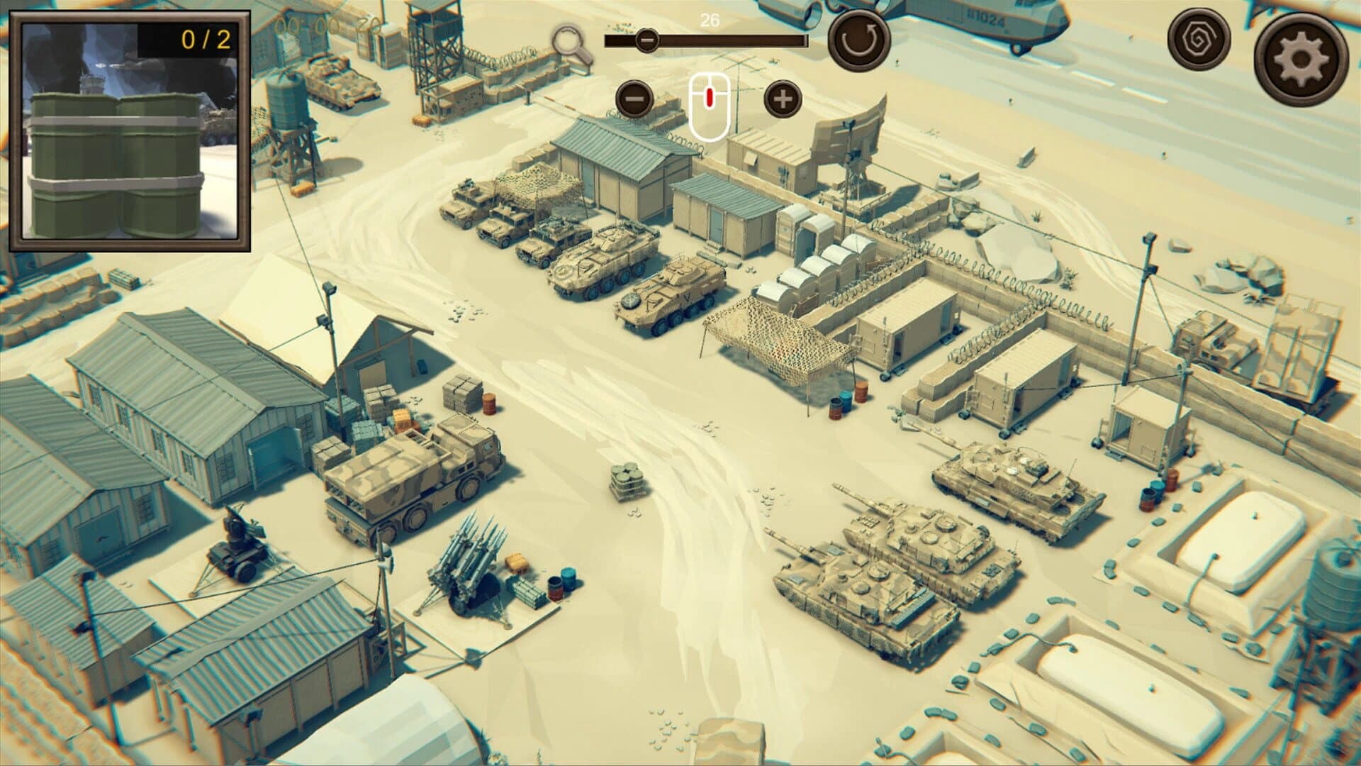 Hidden Desert War: Top-Down 3D screenshot 3