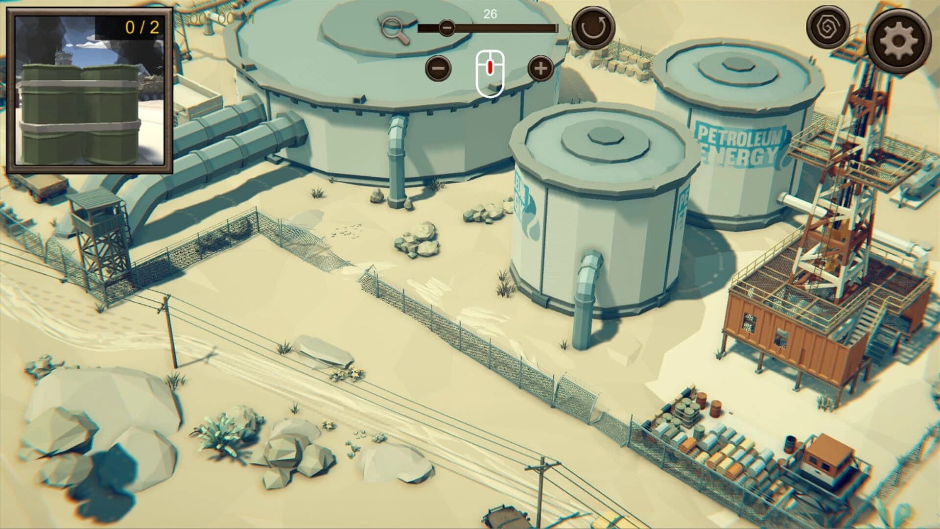 Hidden Desert War: Top-Down 3D screenshot 2