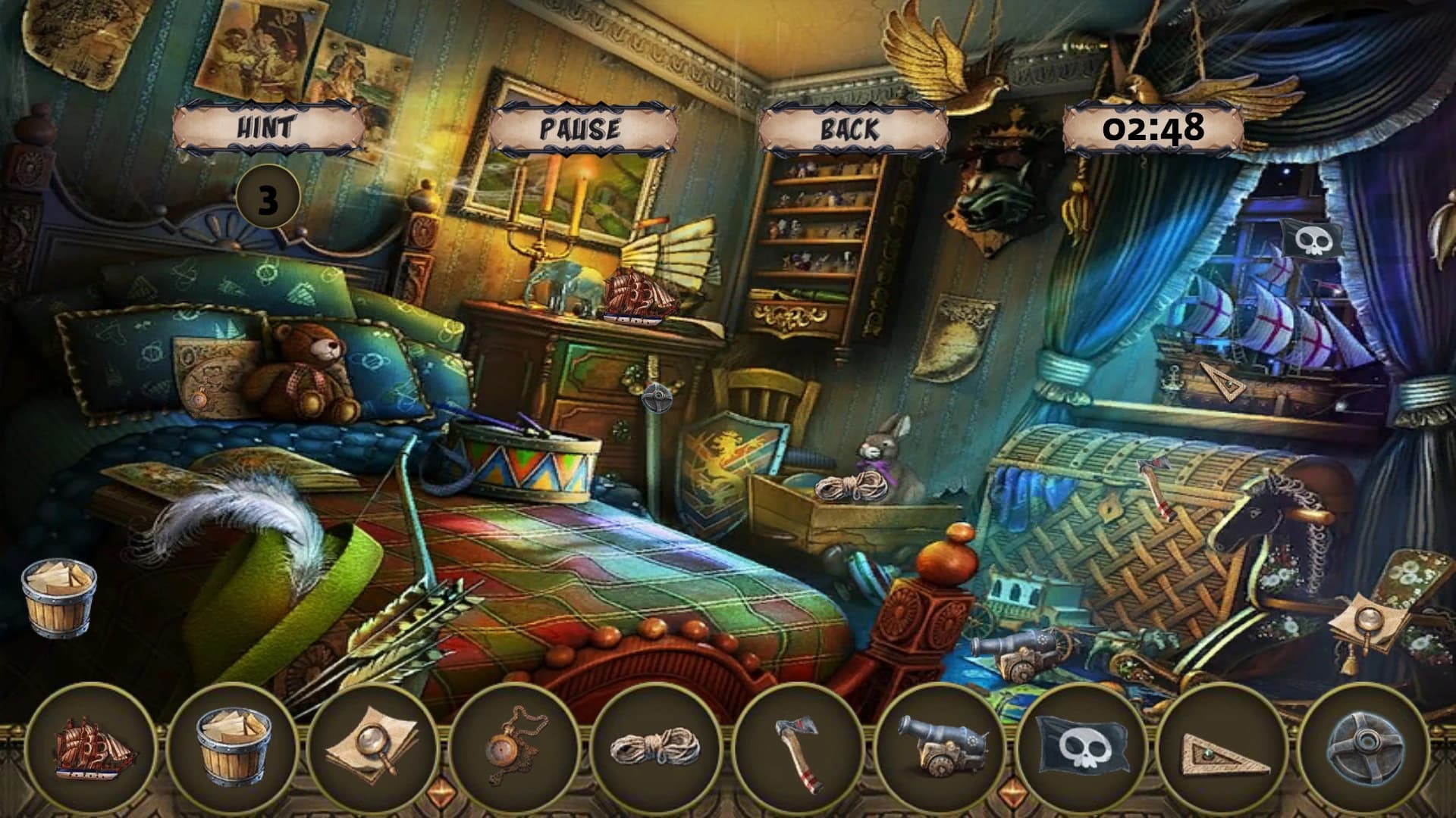 Hidden Objects: The Mystery House screenshot 1