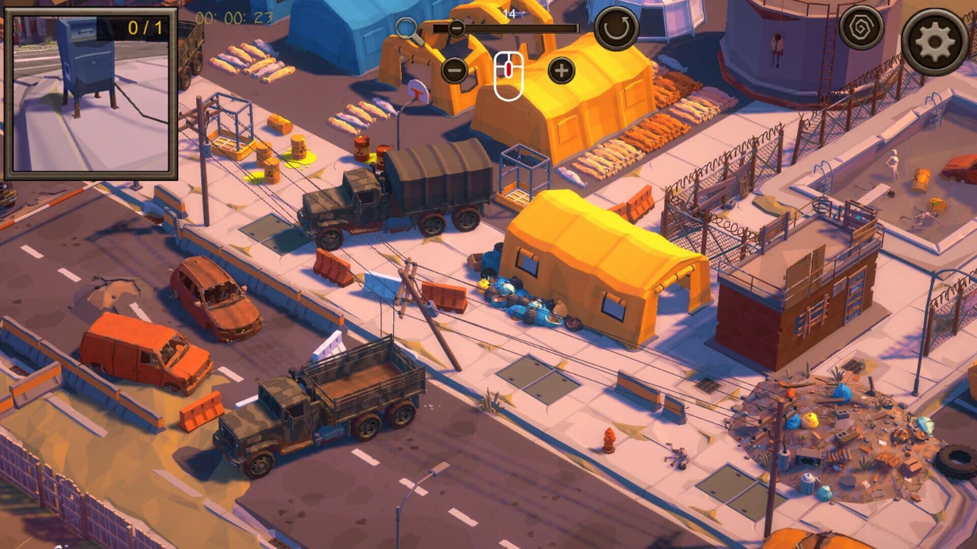 Hidden Post-Apocalyptic 3 Top-Down 3D screenshot 5